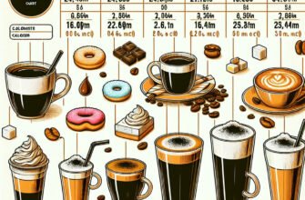 «Сколько калорий в кофе: подробный обзор калорийности напитка»
