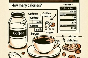 Сколько калорий в кофе с молоком: полное руководство по напитку