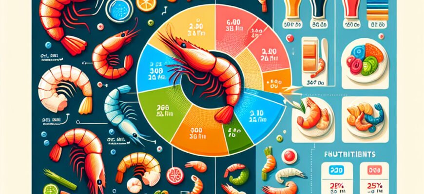 Сколько калорий в креветках: подробный обзор калорийности продукта