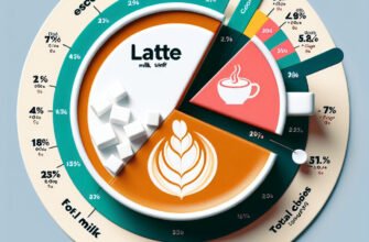 Сколько калорий в латте: полный разбір калорийности напитка