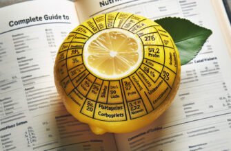 Сколько калорий в лимоне: полное руководство по питательной ценности