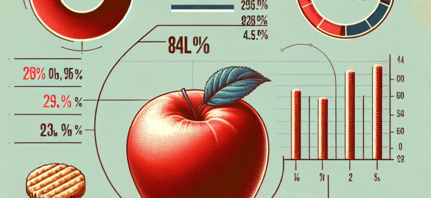 Сколько калорий в одном яблоке: подробный анализ и таблица калорийности Сколько калорий в одном яблоке: подробный анализ и таблица калорийности