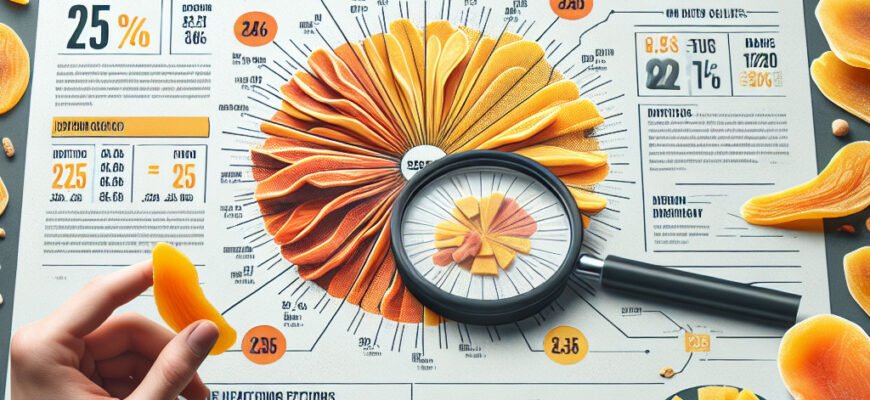 Сколько калорий в сушеном манго: подробный анализ и факты