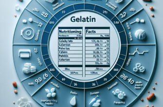 Сколько калорий в желатине: таблица калорийности и полезные свойства