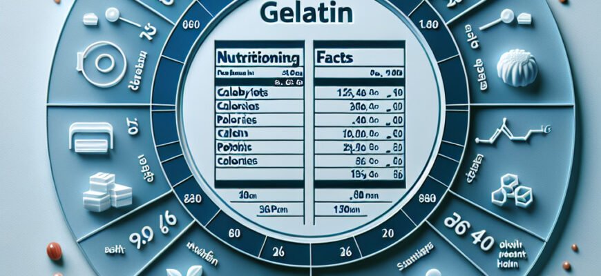 Сколько калорий в желатине: таблица калорийности и полезные свойства Сколько калорий в желатине: таблица калорийности и полезные свойства