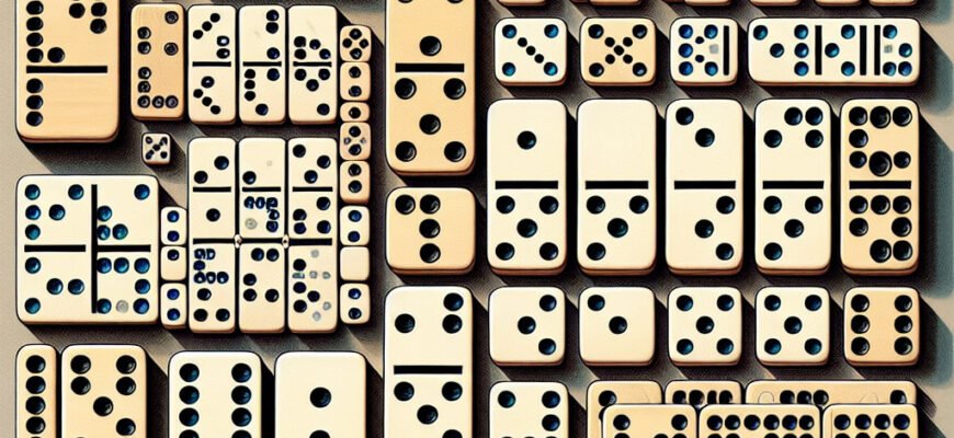 Сколько костей в наборе домино: полный гид по количеству элементов