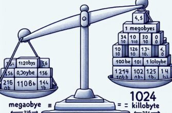 Сколько килобайт в 1 мегабайте: простое объяснение и расчет