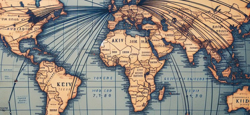 Сколько километров до Киева: расстояния от разных городов мира