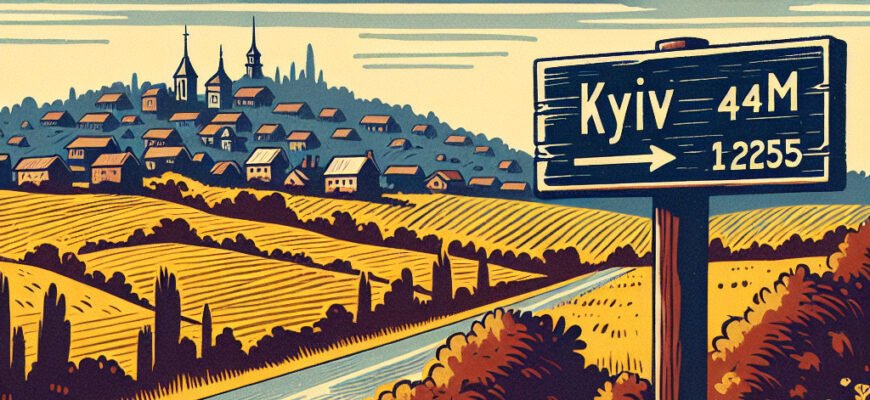 Сколько километров до Киева: узнайте расстояние до украинской столицы
