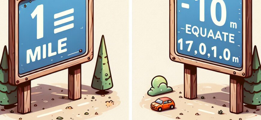 Сколько километров в одной миле: точное значение и его значение