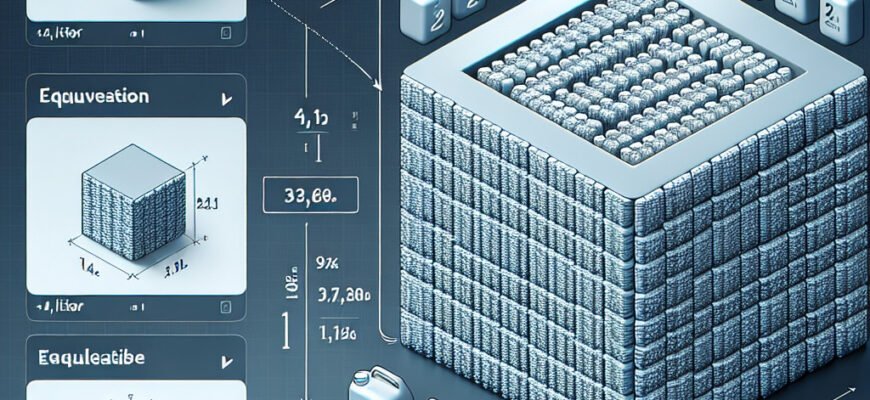 Сколько литров в 1 кубическом метре: точные ответы и примеры расчётов