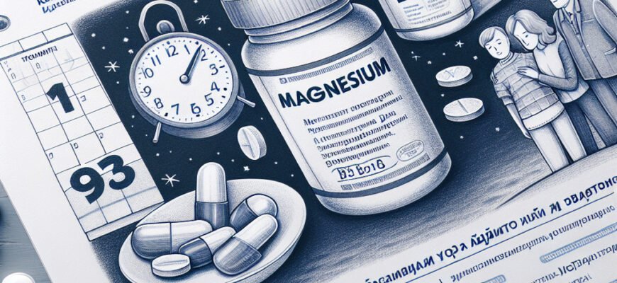 Сколько месяцев безопасно принимать магний Б6: советы и рекомендации
