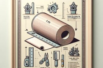 Сколько метров в рулоне обоев шириной 1 метр: полезные советы