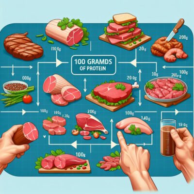 Сколько мяса нужно, чтобы получить 100 грамм белка: разбираемся вместе