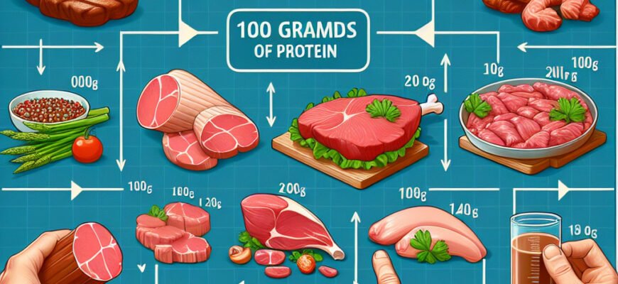 Сколько мяса нужно, чтобы получить 100 грамм белка: разбираемся вместе