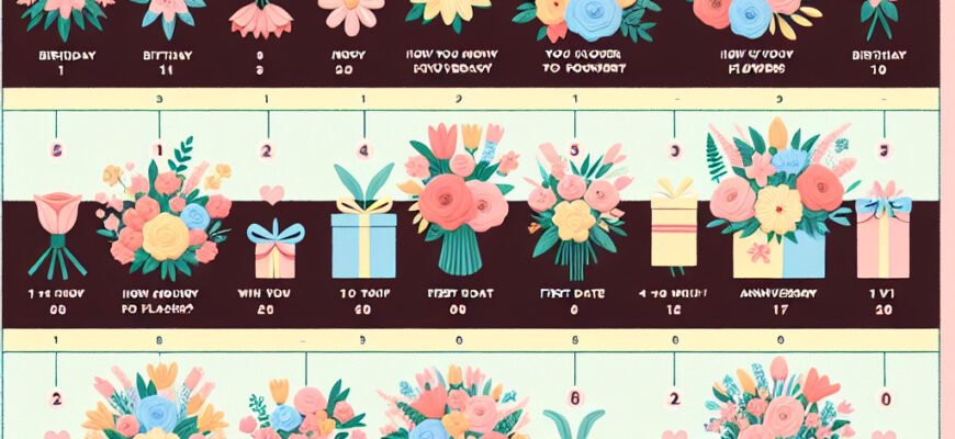 Сколько можно дарить цветов: практические советы для каждого случая