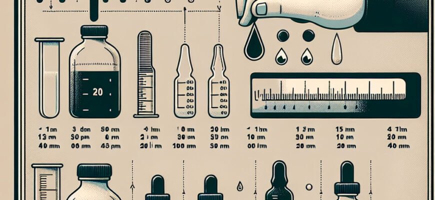 Сколько миллилитров в 20 каплях: точный объем и практические советы
