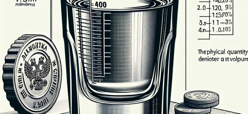 Сколько миллилитров в стандартной рюмке: подробный разбор объема