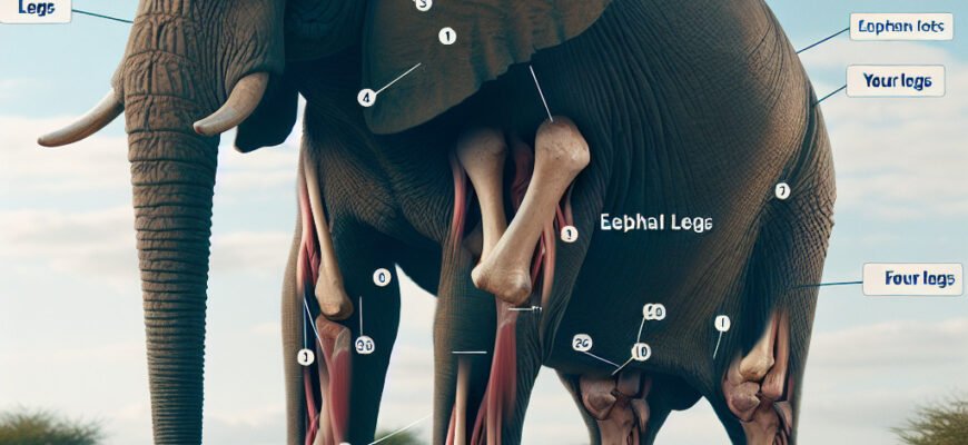 Сколько ног у слона: Интересные факты и анатомические особенности