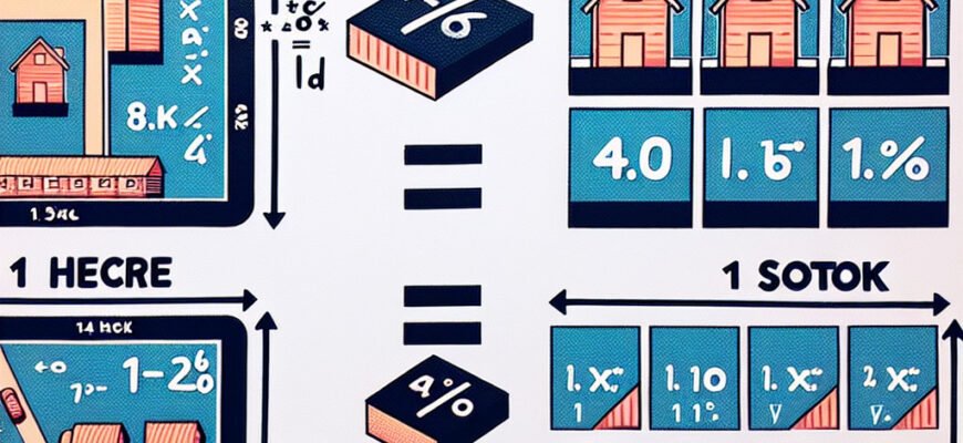 Сколько соток в 1 гектаре: точный расчет и полезная информация