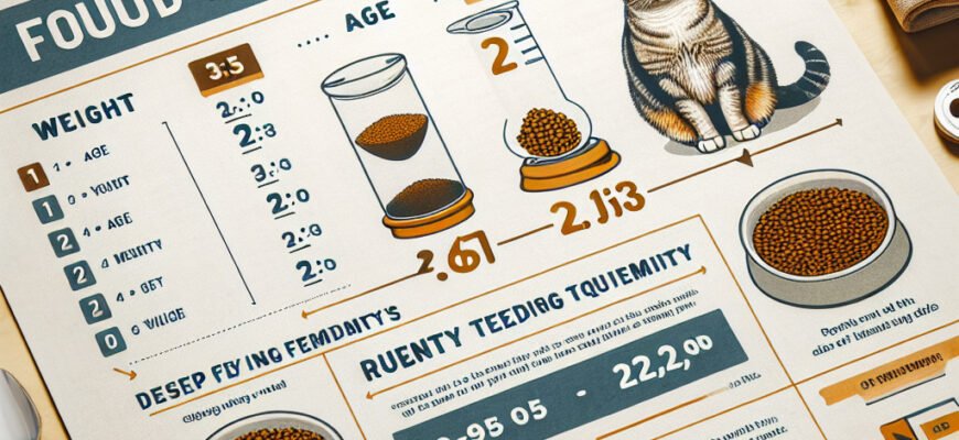 Сколько сухого корма давать коту: таблица кормления и рекомендации