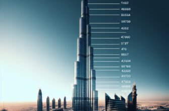 Сколько этажей в Бурдж-Халифа: узнайте факты о самом высоком здании