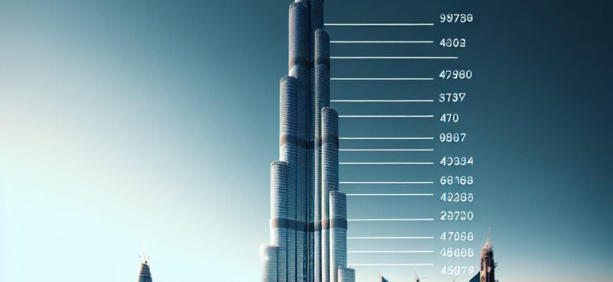 Сколько этажей в Бурдж-Халифа: узнайте факты о самом высоком здании
