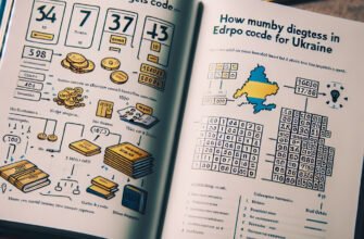 Сколько цифр содержит код ЕГРПОУ: полное руководство для Украины