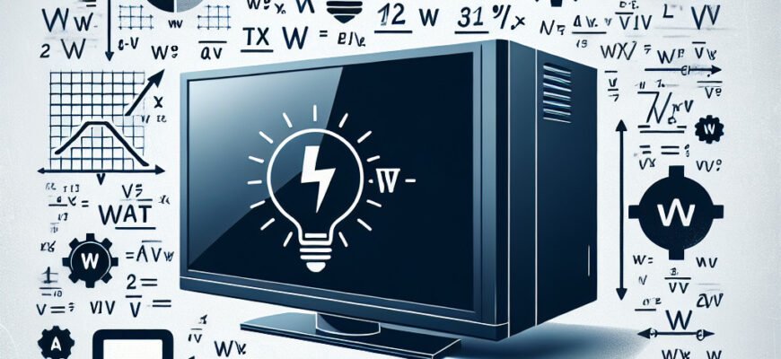 Сколько ватт потребляет телевизор: расчет энергопотребления устройства