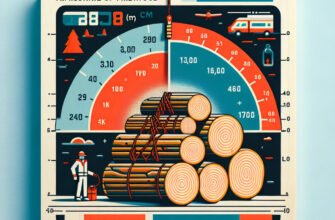 Сколько весит кубометр дров: точные данные в килограммах для вас