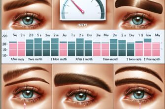 Сколько времени держится эффект ламинирования бровей: подробности