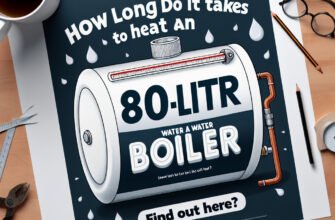Сколько времени нужно для нагрева 80-литрового бойлера? Узнайте здесь!