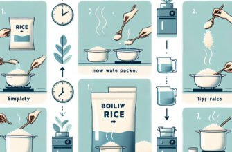 Сколько времени варить рис в пакетиках: простые советы и рекомендации