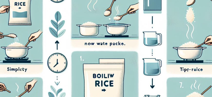 Сколько времени варить рис в пакетиках: простые советы и рекомендации