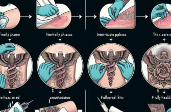 Сколько времени заживает тату: этапы и уход за новой татуировкой