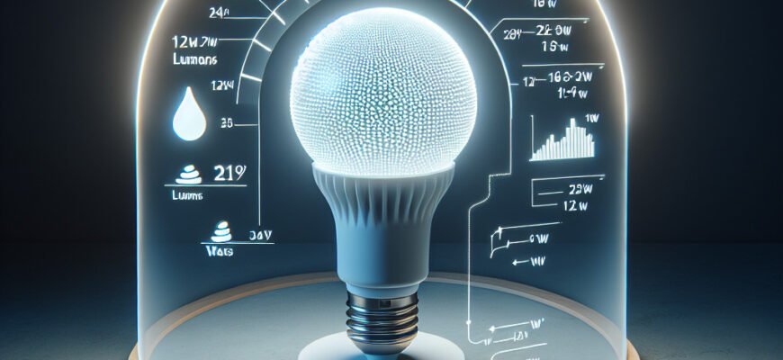 Светодиодная лампа 12 Вт: сколько света она дает и насколько эффективна?