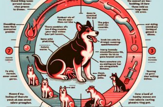 Течка у собак: сколько дней идет кровь и как ухаживать в этот период