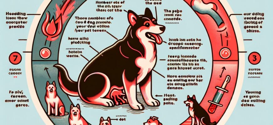 Течка у собак: сколько дней идет кровь и как ухаживать в этот период