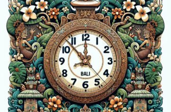 Текущее время на Бали: точное время и часовой пояс острова