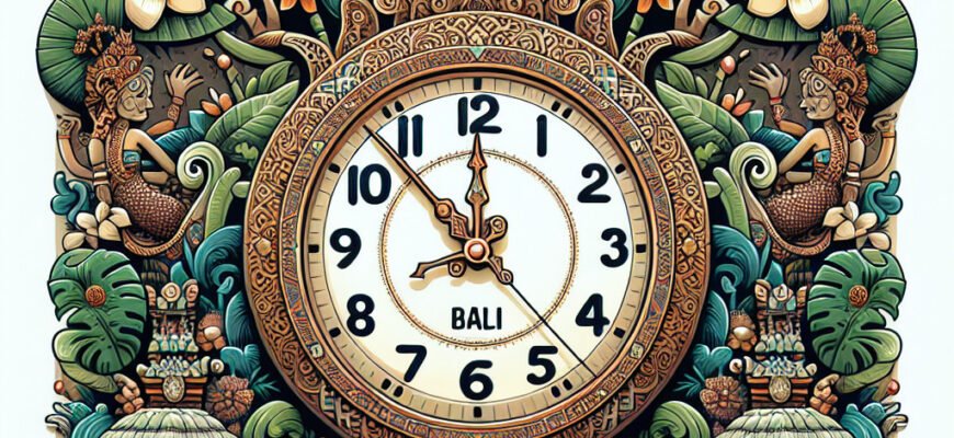 Текущее время на Бали: точное время и часовой пояс острова