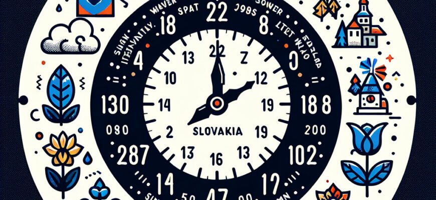 Точное время в Словакии: текущий часовой пояс и сезонные изменения Точное время в Словакии: текущий часовой пояс и сезонные изменения