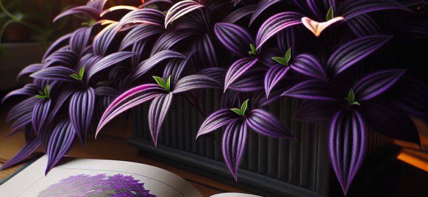 Традесканція фіолетова: догляд, поради та секрети вирощування вдома