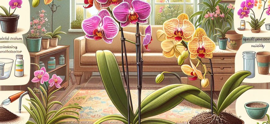 Цимбідіум: Детальний догляд за орхідеєю у домашніх умовах