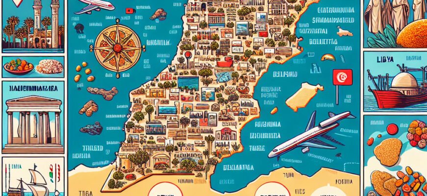 Тунис: географическое расположение и основные факты о стране