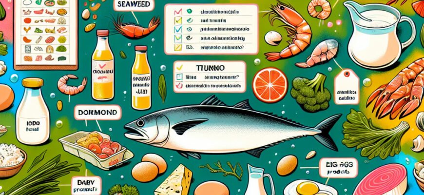 У яких продуктах харчування міститься йод: повний гайд для здоров’я У яких продуктах харчування міститься йод: повний гайд для здоров’я