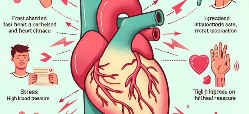 Відкрийте причини тахікардії: Чому серце б’ється швидше?