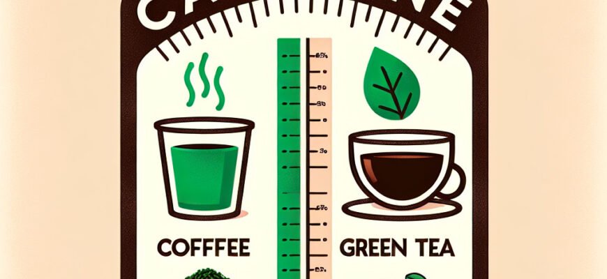 Влияние кофеина: где его больше — в зелёном чае или кофе?