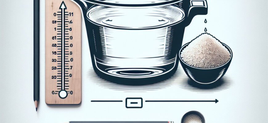 Идеальное соотношение: сколько воды нужно на стакан риса?