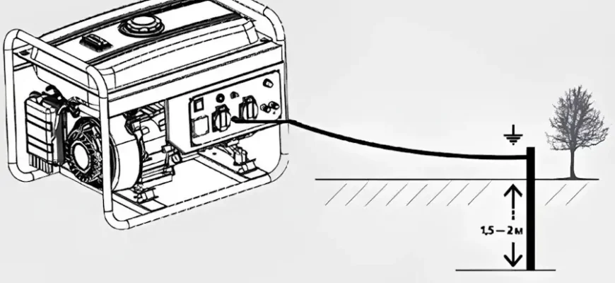 “Покрокова інструкція: як правильно зробити заземлення для генератора”