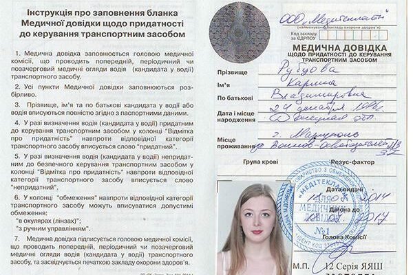 Як отримати медичну довідку для водійського посвідчення: покрокова інструкція